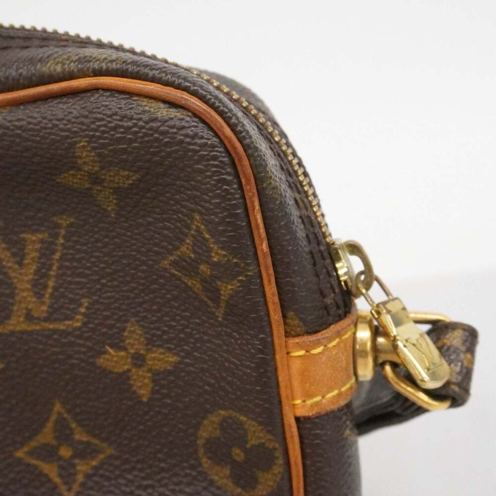 LOUIS VUITTON Authentic Brown Monogram Clutch Bag - Picture 7 of 11
